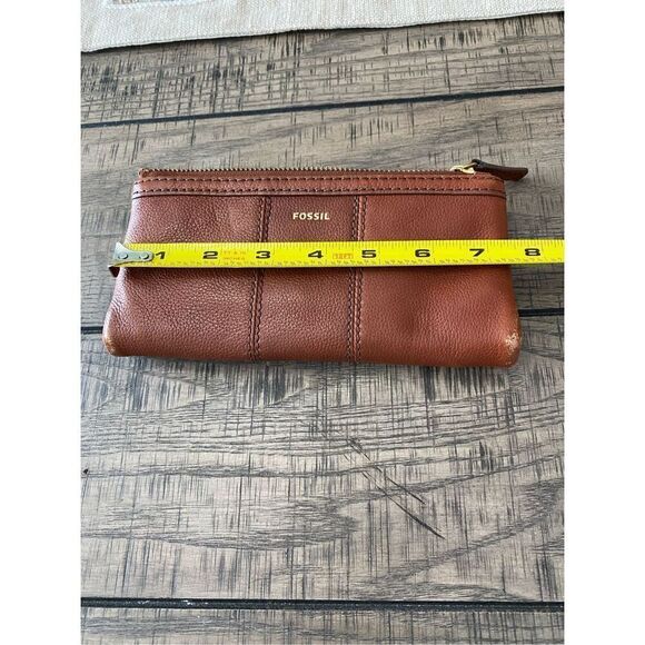 Fossil leather woman’s wallet - Picture 10 of 11
